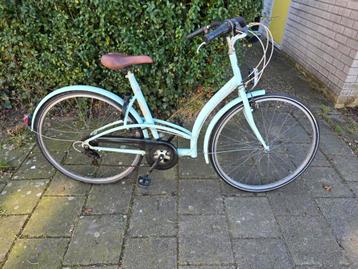 Decathlon elops 320 cyan blauw dames fiets 28 inch beschikbaar voor biedingen