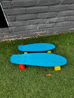 Twee blauwe skateboards, Ophalen of Verzenden, Gebruikt