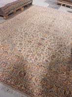 Vintage handgeknoopt perzisch tapijt kashan 445x313, 200 cm of meer, 200 cm of meer, Gebruikt, Rechthoekig