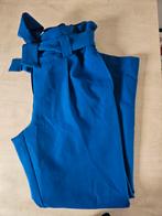 Blauwe Pantalon met Riem, Kleding | Dames, Blauw, Ophalen of Verzenden, Zo goed als nieuw, Maat 36 (S)