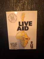 Live Aid 4-DVD Set - Muziek en Concerten, Alle leeftijden, Ophalen of Verzenden, Gebruikt