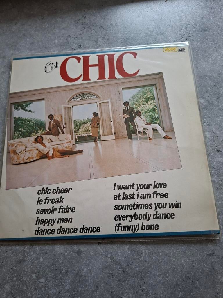 Chic - Chic LP - 1977 - Atlantic Records, Cd's en Dvd's, Vinyl | Pop, Ophalen, 1960 tot 1980, Zo goed als nieuw, 12 inch