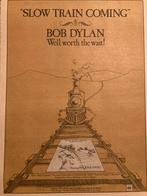 A3 advertentie BOB DYLAN Slow Train Coming release, Ophalen of Verzenden