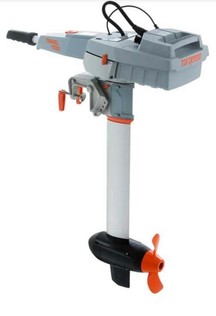 Torqeedo 1103 Langstaart + 2 Accu's, Watersport en Boten, Buiten- en Binnenboordmotoren, Gebruikt, Elektrisch, Buitenboordmotor