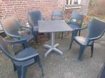 Tuin of terrasset Jardin, Tuin en Terras, Ophalen, Gebruikt, Kunststof, Stoel