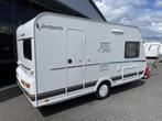 Dethleffs C'Joy 390 QSH Bed + Zit + WC 865KG Bj 2019 #Netjes, Caravans en Kamperen, Caravans, Bedrijf, Treinzit, Dethleffs, Schokbreker