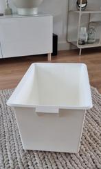 Ikea Slugis Opbergbox, 2 stuks, Kunststof, 50 tot 100 cm, Ophalen of Verzenden, Zo goed als nieuw