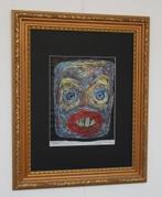 Schilderij Lucebert, Masker, Ophalen