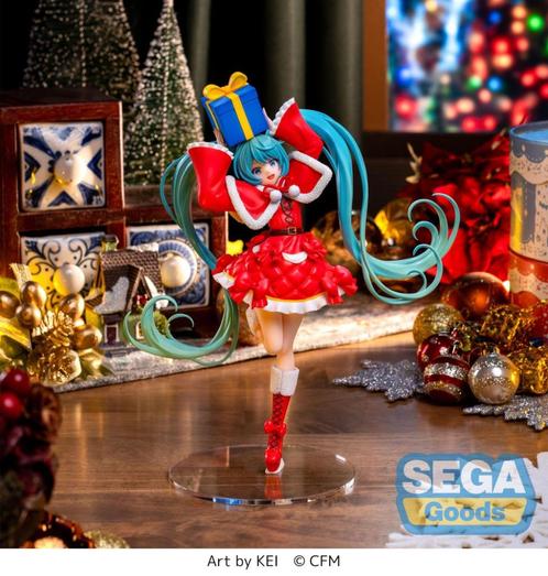 Sega Goods - Hatsune Miku Series Luminasta Christmas 2024, Verzamelen, Poppetjes en Figuurtjes, Nieuw, Verzenden