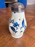 Delfts blauwe suikerpot met verzilverde strooideksel - 1896, Ophalen