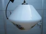 Vintage sprookjes plafondlamp, Ophalen of Verzenden, Zo goed als nieuw, Glas, Vintage