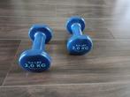 Kleine gewichten, 2 x 2,0 kg, Ophalen, Gebruikt, Armen, Dumbbell