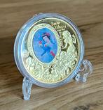 Sneeuwwitje 24kt goud vergulde munt +standaard (4), Postzegels en Munten, Munten | Amerika, Ophalen of Verzenden, Noord-Amerika