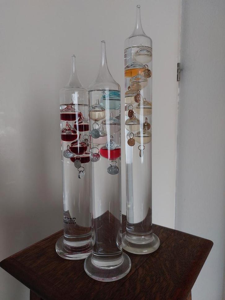 Galileo Thermometers - Set van 3, Antiek en Kunst, Antiek | Woonaccessoires, Ophalen