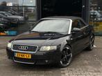Audi A4 Cabriolet 3.0 V6 Pro Line LEDER/RS VELGEN/NIEUWSTAAT, Auto's, Audi, Gebruikt, Zwart, Cabriolet, 4 stoelen