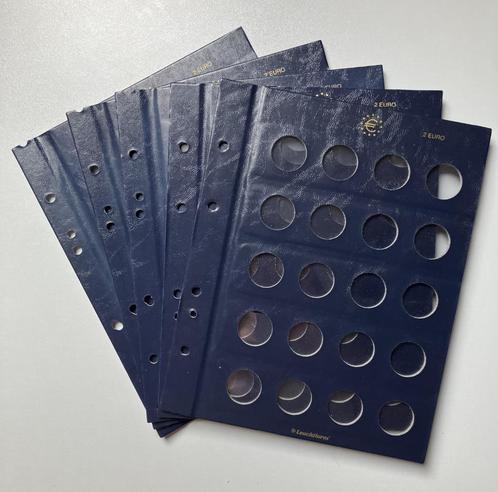 Vista 2-Euro Aanvulbladen, Postzegels en Munten, Munten en Bankbiljetten | Toebehoren, Verzamelmap, Ophalen of Verzenden
