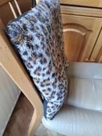 Klein kussentje 45 cm bij 45 cm panter look, Ophalen of Verzenden, Gebruikt, Vierkant