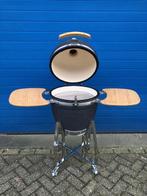 Nieuwe grijze keramische barbecue zoals green egg 21 inch, Tuin en Terras, Houtskoolbarbecues, Niet ingevuld, Niet ingevuld, Nieuw