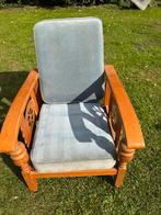 Grenen rookstoel, Huis en Inrichting, Fauteuils, Ophalen of Verzenden, Gebruikt, Minder dan 50 cm