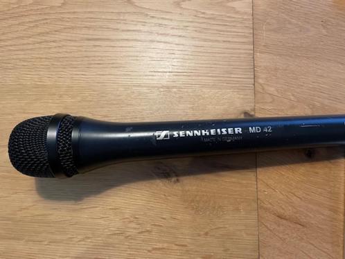 Sennheiser MD 42 omnidirectionele reporter microfoon, Muziek en Instrumenten, Microfoons, Gebruikt, Overige typen, Ophalen of Verzenden