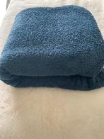 Optidee Pluche Woondeken Petrol Blauw 150x200, Ophalen of Verzenden, Gebruikt