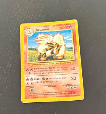 Arcanine 33/130 Base Set 2 - Vintage Pokémon - nederlands beschikbaar voor biedingen