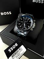 Originele Hugo Boss HB1513824 GLOBETROTTER  NIEUW  46MM, Sieraden, Tassen en Uiterlijk, Overige merken, Staal, Staal, Polshorloge