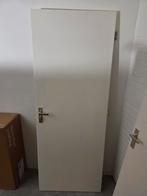 Witte binnendeur met toiletslot, Doe-het-zelf en Verbouw, Deuren en Horren, Ophalen
