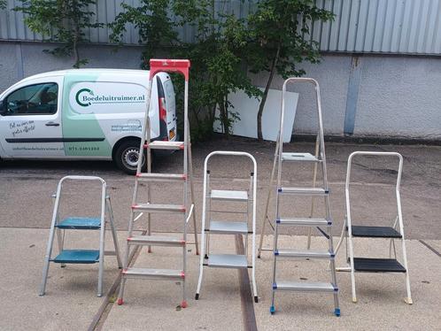 Diverse trappen op voorraad, Doe-het-zelf en Verbouw, Ladders en Trappen, Gebruikt, Trap, Minder dan 2 meter, Ophalen