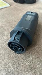 Verloop van type 1 naar type 2 laadpaal adapter., Ophalen of Verzenden, Zo goed als nieuw, Laadpaal