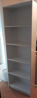 Te koop : zgan witte boekenkast, Huis en Inrichting, Kasten | Boekenkasten, 25 tot 50 cm, Zo goed als nieuw, Ophalen