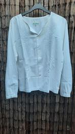 Witte blouse, maat 42, Jackpot, Kleding | Dames, Ophalen of Verzenden, Zo goed als nieuw, Maat 42/44 (L), Wit