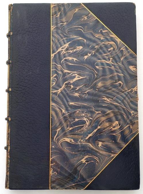 [Binding V. Champs] Hennique 1903 Deux Patries 1/250 ex., Antiek en Kunst, Antiek | Boeken en Bijbels, Ophalen of Verzenden