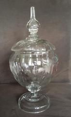 Antieke glazen bowl coupe, Ophalen of Verzenden