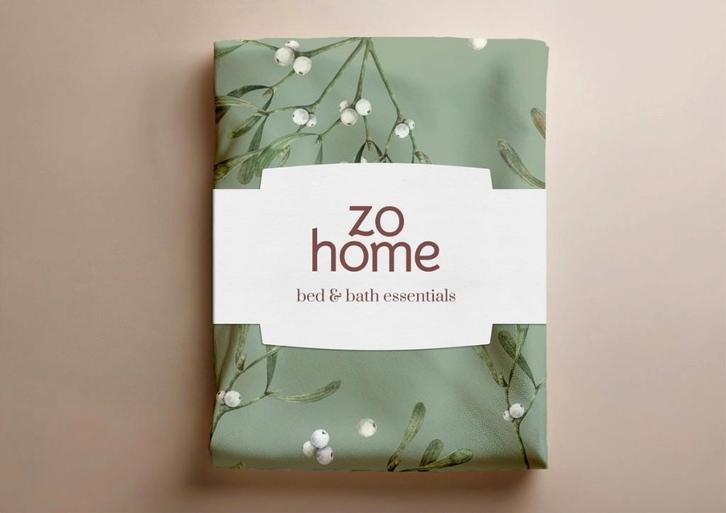 Zo home dekbedovertrek HEDRA FLANEL SALE, Huis en Inrichting, Slaapkamer | Beddengoed, Nieuw, Dekbedovertrek, Eenpersoons, Groen