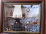 Kijkkastje keukentje, Ophalen of Verzenden, Zo goed als nieuw, Poppenhuis