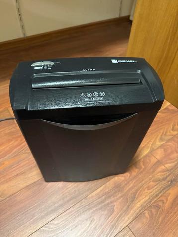 Rexel Alpha Papiervernietiger beschikbaar voor biedingen