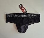 String Mannen Met Kant, Kleding | Heren, Ondergoed, Verzenden, Zwart, Lookme, Slip