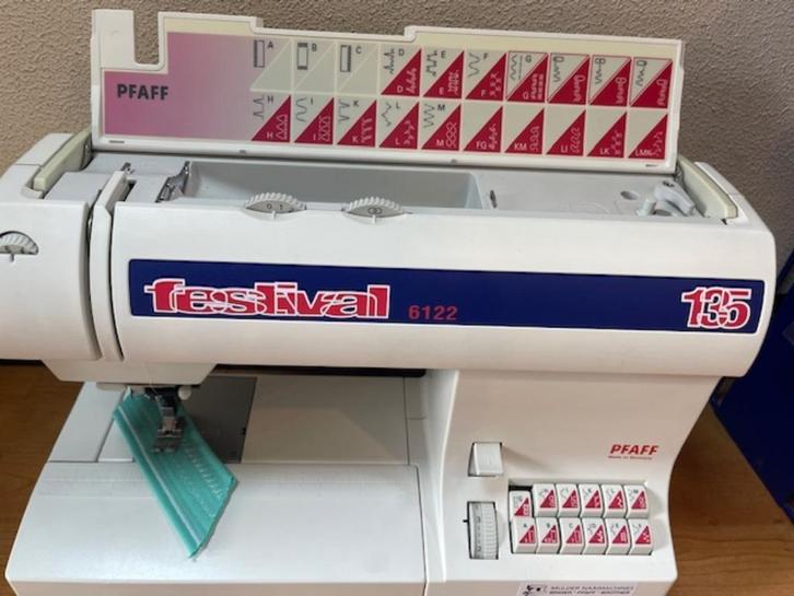 Pfaff model 6122 met Dubbeltransport 1 j garantie bij MULDER, Hobby en Vrije tijd, Overige Hobby en Vrije tijd, Zo goed als nieuw