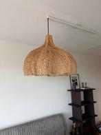 Hanglamp Rotan Riet Bali Bohemian boho Ibiza tulip, Huis en Inrichting, Lampen | Hanglampen, Ophalen, Zo goed als nieuw, Hout