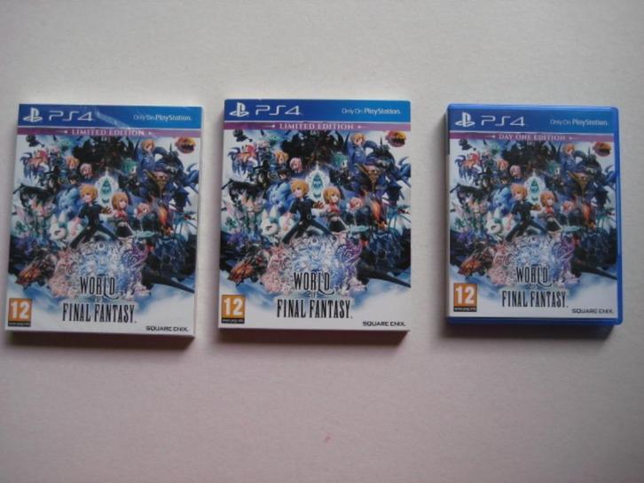 World of Final Fantasy limited edition Playstation 4 PS4, Spelcomputers en Games, Games | Sony PlayStation 4, Nieuw, Role Playing Game (Rpg)