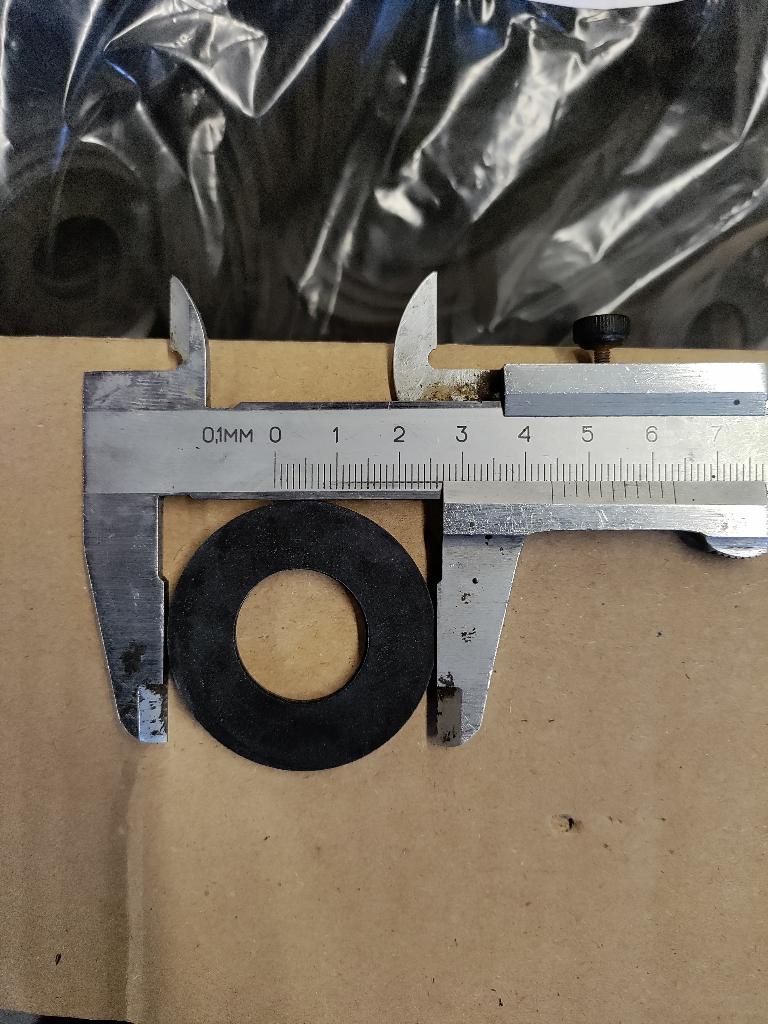 afdichting ring 44x32x2 1000 stuks, Minder dan 4 cm, Overige materialen, Nieuw, Ophalen of Verzenden
