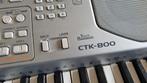 Casio CTK 800 Keyboard, Muziek en Instrumenten, Keyboards, Casio, 61 toetsen, Aanslaggevoelig, Gebruikt