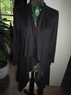 E1643 Dazzling mt M vest zwart imitatiesuède, Kleding | Dames, Maat 38/40 (M), Verzenden, Zwart, Zo goed als nieuw