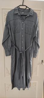 Zwarte grijs denim jurk, maat L, Kleding | Dames, Maat 42/44 (L), Ophalen of Verzenden, Zo goed als nieuw, Grijs