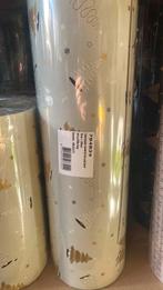 Cadeaupapier “wonderland” wit/goud 200 meter bij 50cm, Ophalen of Verzenden, Nieuw