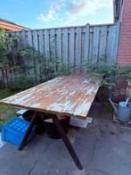 Tuintafel (opknappertje) - tegen elk aannemelijk bod!, Ophalen, Gebruikt, Rechthoekig, Hout