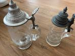 Bierpullen als nieuw kristalglas, Antiek en Kunst, Antiek | Glas en Kristal, Ophalen of Verzenden