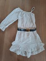 Ibiza pakje: setje met riem: broekrokje. Kleur beige. Maat 1, Ophalen of Verzenden, Zo goed als nieuw, Meisje, Jurk of Rok