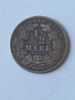 DEUTSCHE REICH 1/2 MARK 1906, Ophalen of Verzenden, Duitsland